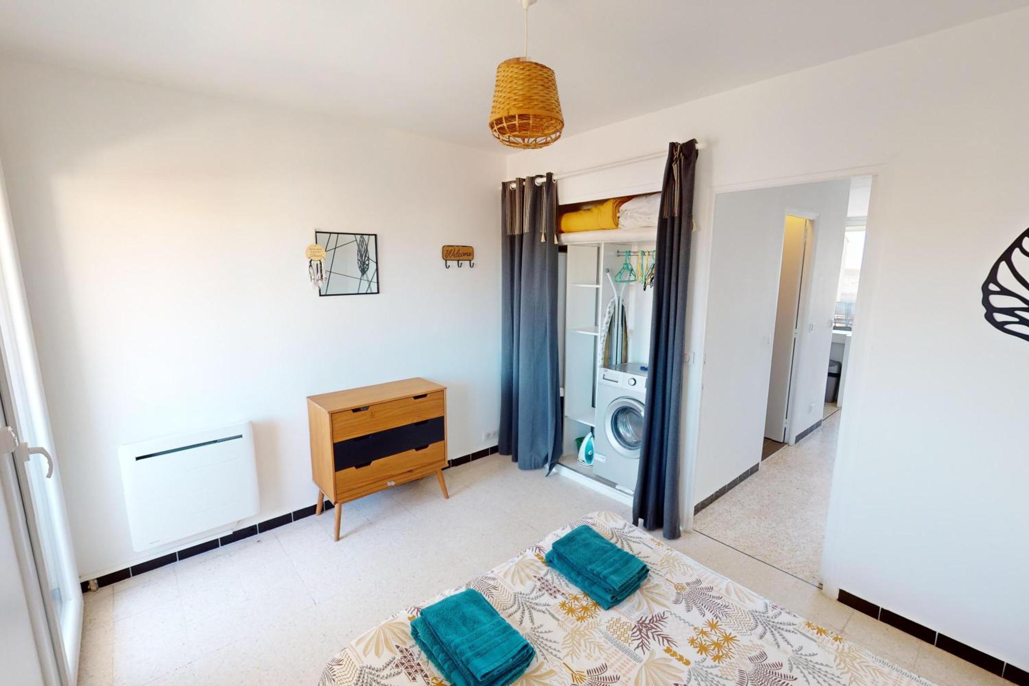 Appartement T2 Vue Plage Meze Proche Sete Exterior foto